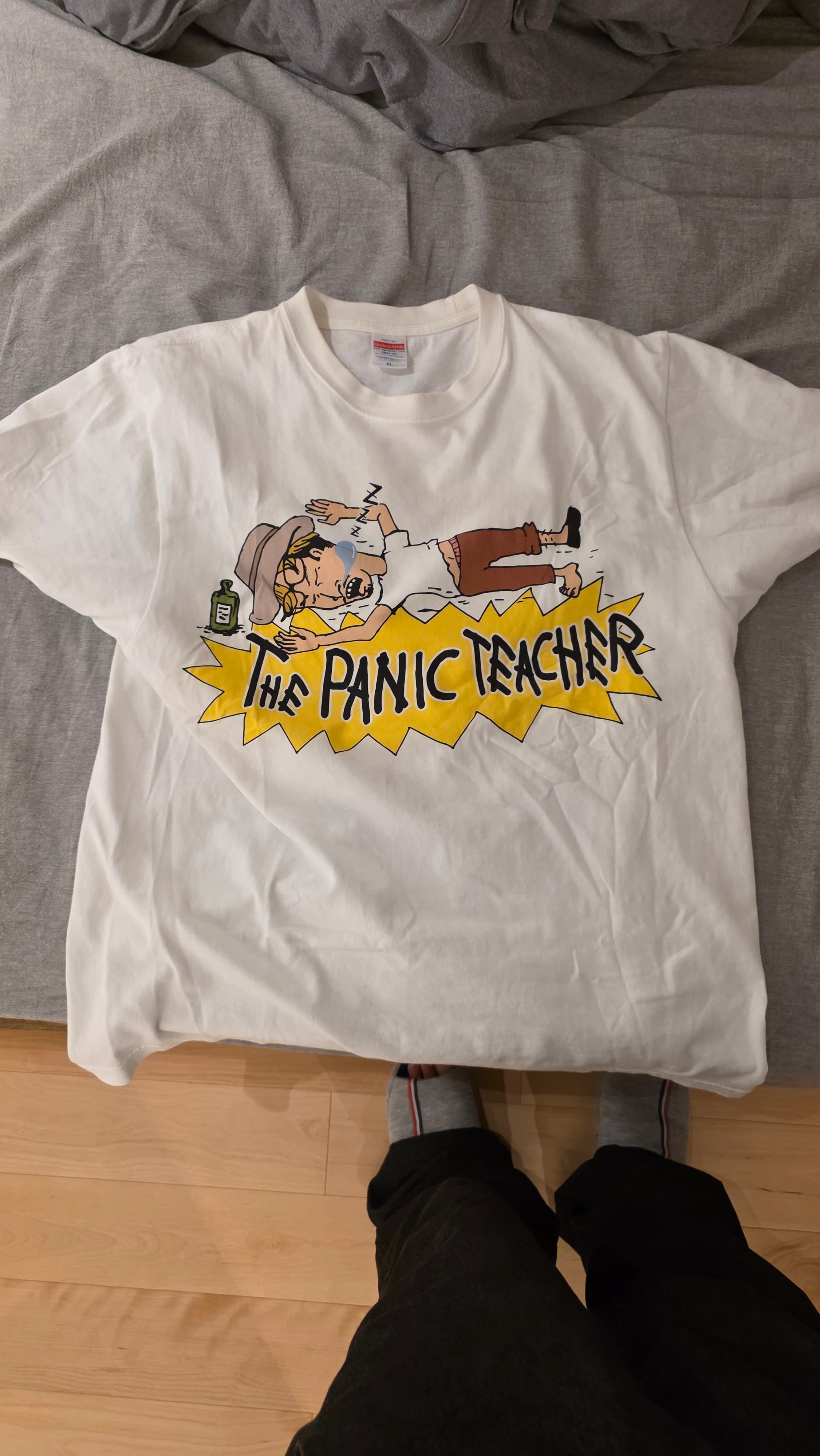 激レア!1個目に作られたテンパる 先生 T シャツ!